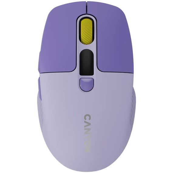 Мышь компьютерная безпроводная Canyon MW-26 Violet CNS-CMSW26V фиолетовая