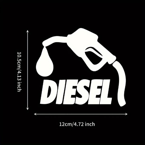 Наклейка на паливний бак "Diesel"
