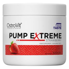 Комплекс до тренування OstroVit Pump Extreme 300 g /30 servings/ Strawberry