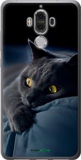 Чохол на Huawei Mate 9 Димчастий кіт "825u-425-2448"
