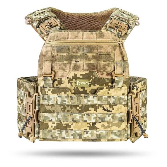 Плитоноска М7 PRO GEN 15x30 + 7 підсумків Піксель ММ14 | Зображення 7