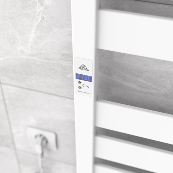 Електрична рушникосушарка Laris Зебра Гефест Преміум ЧФ10 500 х 1200 Е (підкл. зліва) | Зображення 4