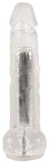 Вібратор - Crystal Clear Vibrator 24.5 см Sex Aura | Зображення 4