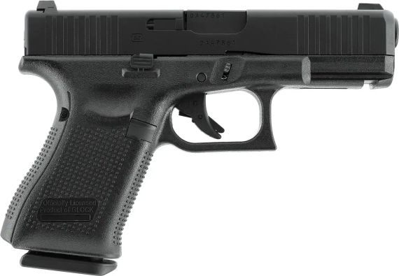 Пістолет страйкбольний Umarex Glock 19 Gen 5 Blowback Gas кал. 6 мм. Black | Зображення 1