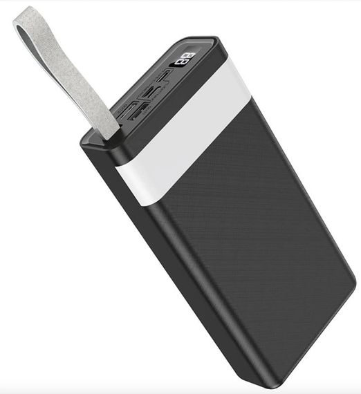 Павербанк зовнішній акумулятор XPRO J73 30000mAh з індикацією заряджання чорний (32552-01_888) | Зображення 2