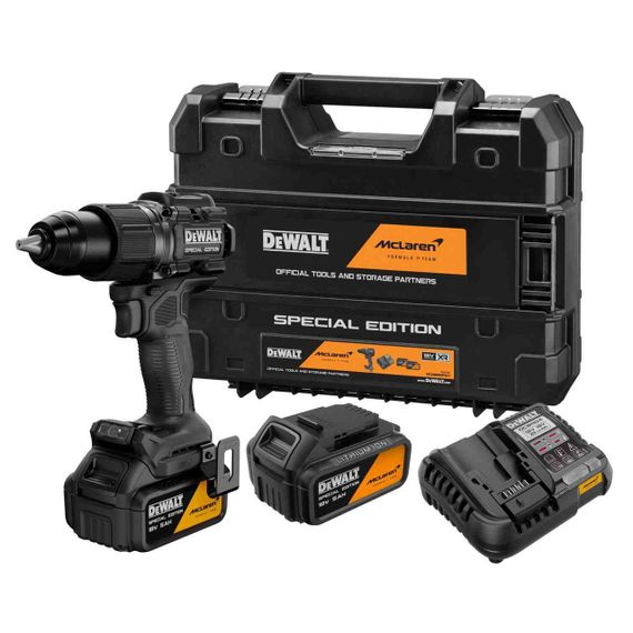 Дрель-шуруповёрт ударная McLaren F1 TEAM SPECIAL EDITION DeWALT DCD86MP2T