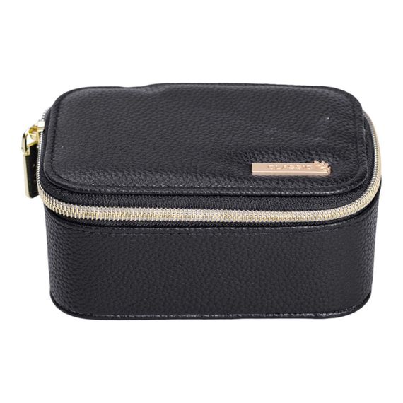 Шкатулка для украшений из эко кожи на молнии мини органайзер для ювелирных изделий HP-5-26B | Зображення 3