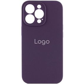 Чохол Silicone Case Full Size with Frame для iPhone 14 Pro Max Колір 39.Elegant Фіолетовий