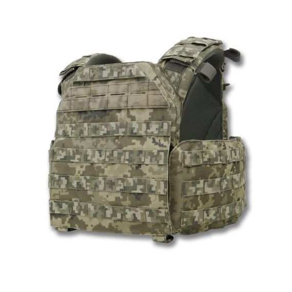 Плитоноска швидкого скидання CEN.2 Cordura1000D NIR піксель +  панель для  3 або 6 магазинів | Зображення 6