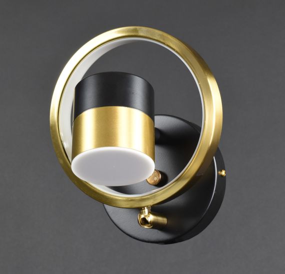 Бра LED 27176 Чорний 19х16х14 см.