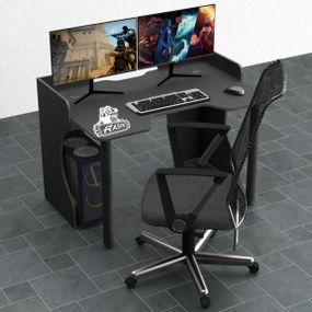 Стол компьютерный Comfy-Home Rasin RS-6 черный черныйчерный