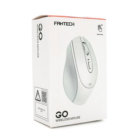 Миша бездротова Fantech W191, 4 кнопки, 800-1600 DPI, Win7/8/10 Mac OS, White, Blister-box | Зображення 2