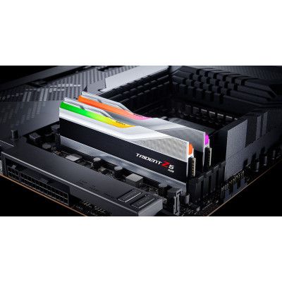 Модуль памяти для компьютера DDR5 32GB (2x16GB) 6000 MHz Trident Z5 RGB Silver G.Skill | Зображення 8