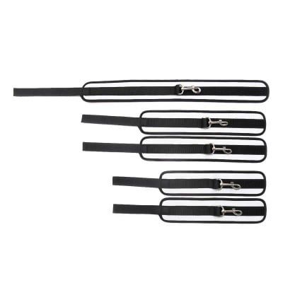 Розпірка з фіксаторами на руки та ноги DS Fetish, чорно-сіра, 57 см | Зображення 1