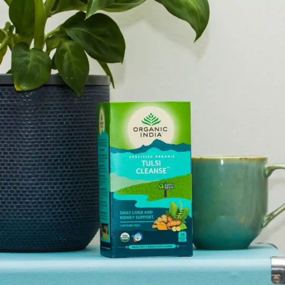 Трав’яний чай Туласі Детокс  25 пакетиків Organic India 801541507573 | Зображення 4