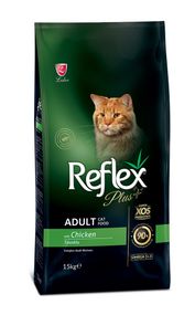 Корм Reflex Plus Cat Adult Chicken сухий з куркою для дорослих котів 15 кг