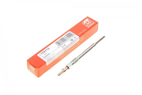 Свічка розжарювання Chevrolet Aveo Fiat Doblo Idea Punto 1.3-1.6 D 1.9 JTD 04- Opel Astra 1.3CDTI 09- 176112