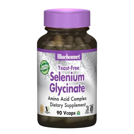 Селен Bluebonnet Nutrition Albion Selenium Glycinate 90 Caps