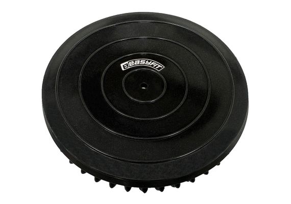 Напівсфера масажна кіндербол EasyFit 16 см м'яка чорна (EF-3001-BK) | Зображення 1