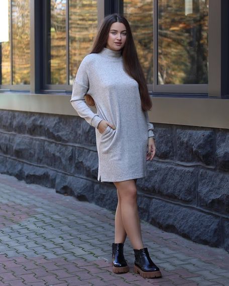 Сукня жіноча Носи своє 50 Бежевий (p-12259-136149) | Зображення 4