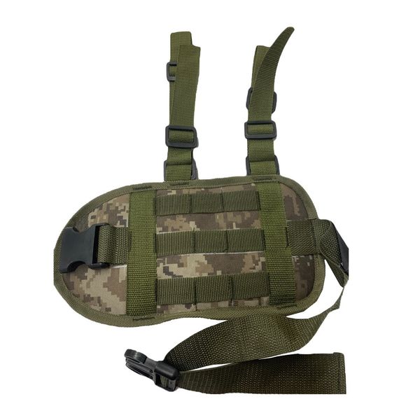 Подсумок на бедро пиксель зеленый