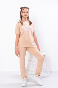 Костюм для дівчинки Носи своє 122 Бежевий (p-10273-109954)