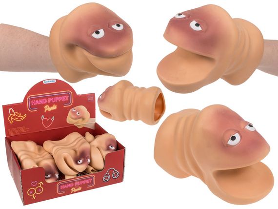 Лялька на руку у вигляді пеніса Hand Puppet Penis