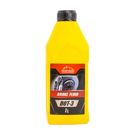 Гальмівна рідина DOT 3 Norvego 1л