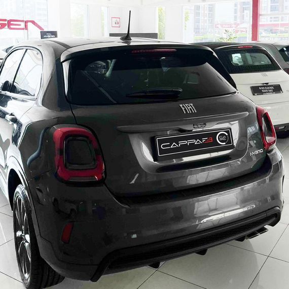Накладка на задній бампер EuroCap (ABS) для Fiat 500X 2014-2024 рр | Зображення 2