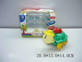Уценка. Игрушка для ванной "Черепаха", музыка, в кор. 20х13х14 /48-2/ - Повреждена упаковка