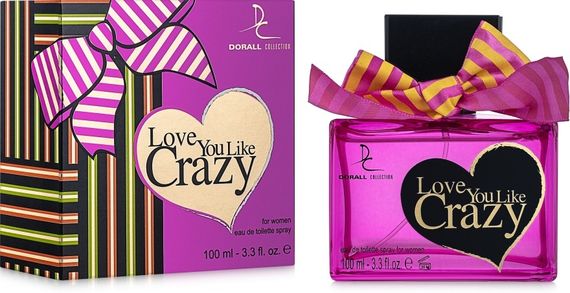 Туалетна вода Dorall Collection Love you like Crazy жіноча туалетна вода 100 мл