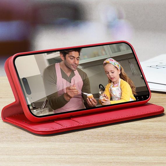 Чехол-книжка Dux Ducis Hivo для Apple iPhone 16 (6.1") Red | Зображення 5