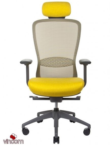 КРЕСЛО KRESLALUX IN-POINT (Gray  M62002) ЭРГОНОМИЧНОЕ | Зображення 1