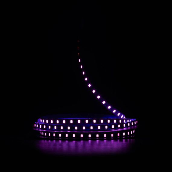 Світлодіодна LED стрічка PROLUM™ 5V IP20 2835\120 6ММ S-TYPE Series "S" Рожевий | Зображення 1