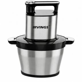 Измельчитель-чоппер Irvings IMCE02SS, 10 л, 2000 Вт, с чашей из нержавеющей стали