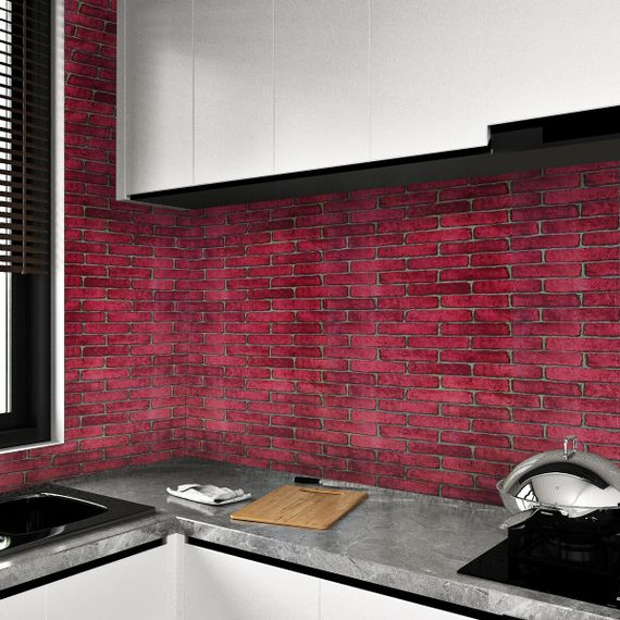 Самоклеюча плівка червона цегла 0,45х10м SW-00001269 | Зображення 4