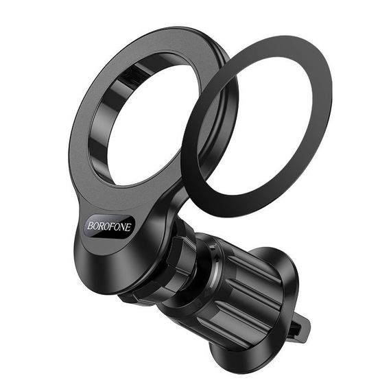 Автотримач Borofone BH104 Path ring magnetic (air outlet) Black | Зображення 3