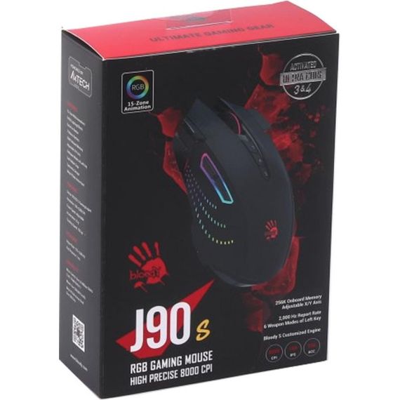 Мишка A4Tech Bloody J90s Black | Зображення 7