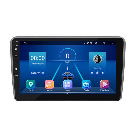 Штатная магнитола 9" Lesko для Audi S3 II (8P) 2006-2008 Top 6/128 4G WiFi GPS Ауди