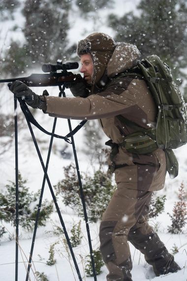 Шапка Toundra 500 для полювання, із штучного хутра - Коричнева - M/L | Зображення 4