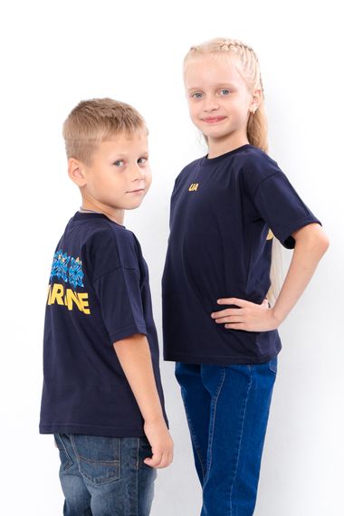 Футболка дитяча "Family look" Носи своє 128 Синій (p-14980-170972) | Зображення 3