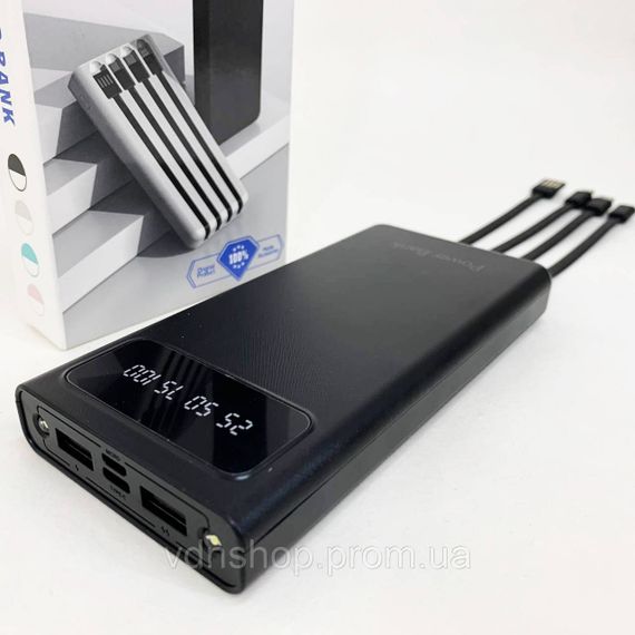 Потужний надійний павербанк, Повербанк портативний для телефону, Повербанк універсальний QT-42 | Зображення 1