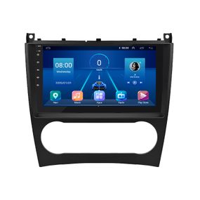 Штатна магнітола Lesko для Mercedes-Benz C-Класс II (W203) Рестайлинг 2004-2008 9" 2/32Gb/ 4G/ Wi-Fi Optima