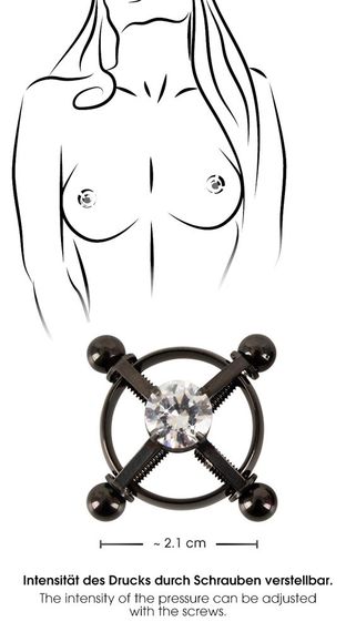 Зажимы для сосков - Bad Kitty Nipple Jewellery sexstyle | Зображення 6