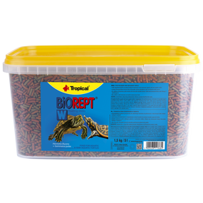 Корм Tropical Biorept W для водоплавних черепах гранули 1,5 кг