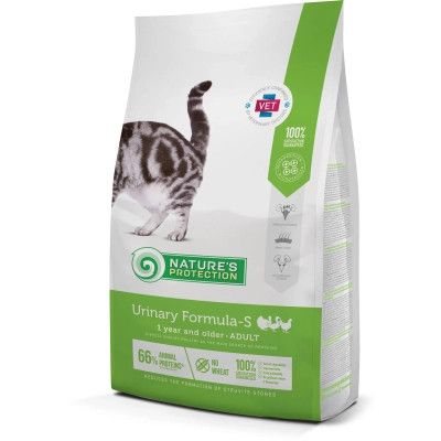 Сухой корм для кошек Nature's Protection Urinary Formula-S Adult 7 кг (NPS45771)