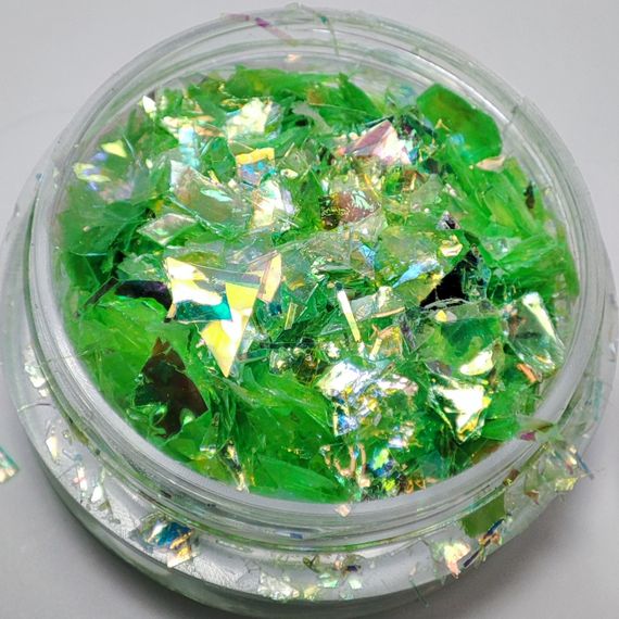 Зелена слюда Mi в баночці