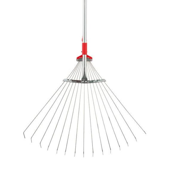 Граблі віялові 15 прутків, регулювання ширини 20-65 см INTERTOOL FT-3008 | Зображення 4