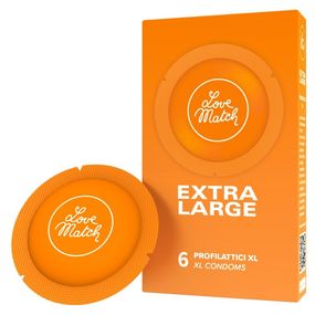 Презервативи Love Match Extra Large, 6 шт