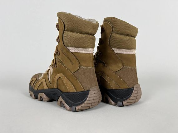 Берці Ultimatum Tracking Force B-107 Gore-tex,тактичні армійські берці ЗСУ, Військові берці гортекс Койот | Зображення 2